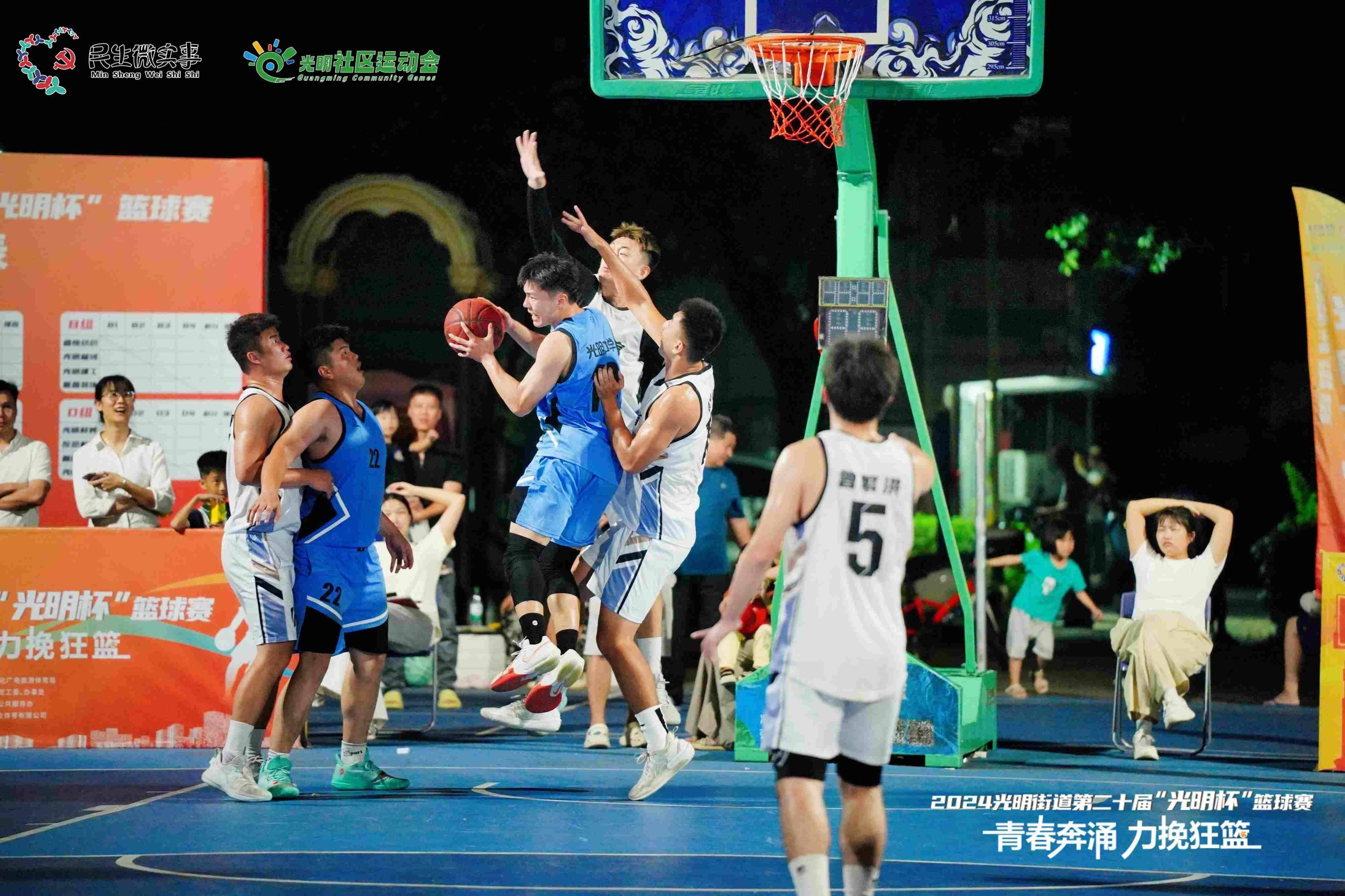 ysbSPORTS-篮球竞技气氛沸腾，球迷口号阵型纷纷启动