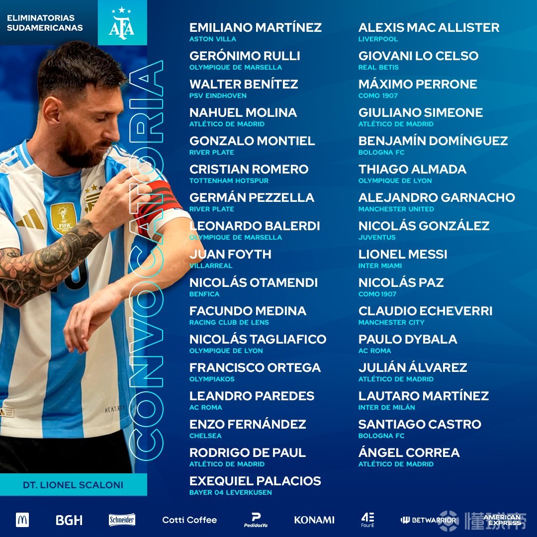 ysbSPORTS-阿根廷国家队主帅赞扬年轻新秀表现