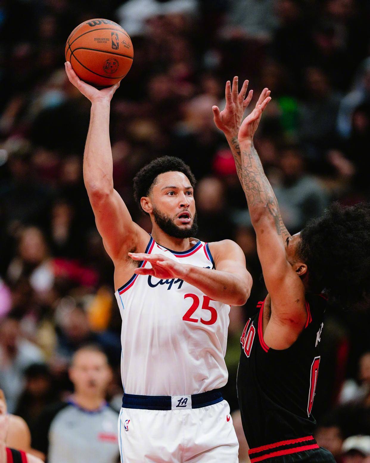 火箭击败公牛，波尔津吉斯全场得分王