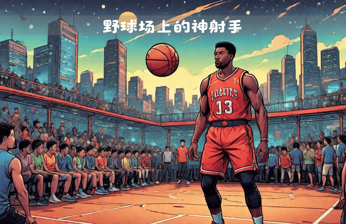 篮球赛场上的决胜一击，球员们拼尽全力