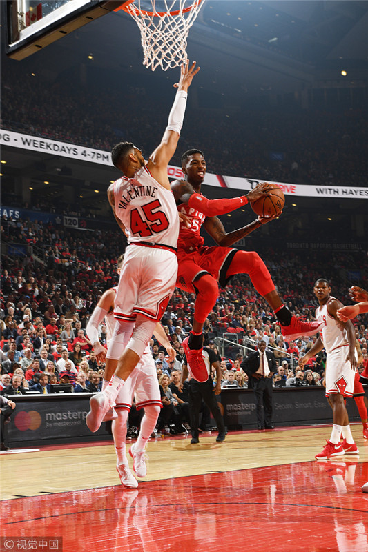 ysbSPORTS-猛龙中锋突破20+10，帮助球队继续保持不败