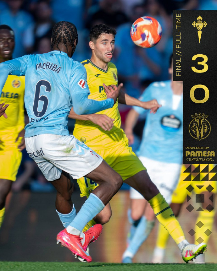 ysbSPORTS-比利亚雷亚尔客场逆袭，打破低迷颓势